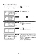 Предварительный просмотр 127 страницы Shibaura CA20-M10 Operating Manual