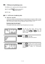 Предварительный просмотр 146 страницы Shibaura CA20-M10 Operating Manual