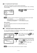 Предварительный просмотр 158 страницы Shibaura CA20-M10 Operating Manual