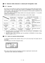 Предварительный просмотр 224 страницы Shibaura CA20-M10 Operating Manual