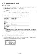 Предварительный просмотр 228 страницы Shibaura CA20-M10 Operating Manual