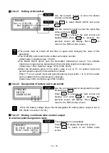 Предварительный просмотр 254 страницы Shibaura CA20-M10 Operating Manual