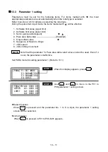 Предварительный просмотр 255 страницы Shibaura CA20-M10 Operating Manual