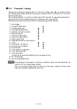 Предварительный просмотр 260 страницы Shibaura CA20-M10 Operating Manual