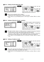 Предварительный просмотр 263 страницы Shibaura CA20-M10 Operating Manual