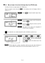 Предварительный просмотр 288 страницы Shibaura CA20-M10 Operating Manual