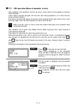 Предварительный просмотр 293 страницы Shibaura CA20-M10 Operating Manual