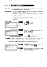 Предварительный просмотр 310 страницы Shibaura CA20-M10 Operating Manual