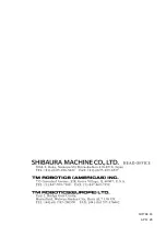 Предварительный просмотр 384 страницы Shibaura CA20-M10 Operating Manual