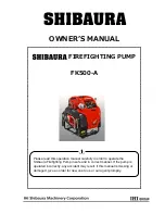 Preview for 1 page of Shibaura FK500-A Owner'S Manual