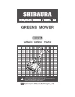 Shibaura GM222 Operators Manual & Parts Lists предпросмотр