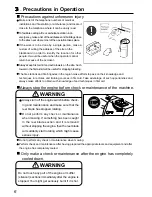 Preview for 8 page of Shibaura GM222 Operators Manual & Parts Lists