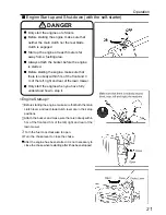 Preview for 23 page of Shibaura GM222 Operators Manual & Parts Lists