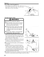 Preview for 28 page of Shibaura GM222 Operators Manual & Parts Lists