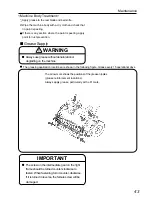 Preview for 45 page of Shibaura GM222 Operators Manual & Parts Lists