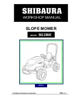 Shibaura SG280E Workshop Manual предпросмотр