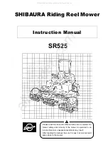 Предварительный просмотр 1 страницы Shibaura SR525 Instruction Manual