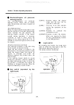 Предварительный просмотр 27 страницы Shibaura SR525 Instruction Manual