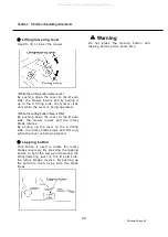 Предварительный просмотр 30 страницы Shibaura SR525 Instruction Manual