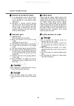 Предварительный просмотр 36 страницы Shibaura SR525 Instruction Manual