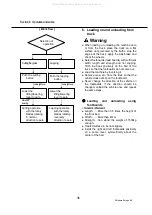 Предварительный просмотр 37 страницы Shibaura SR525 Instruction Manual