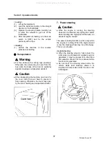 Предварительный просмотр 38 страницы Shibaura SR525 Instruction Manual