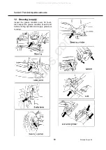 Предварительный просмотр 61 страницы Shibaura SR525 Instruction Manual