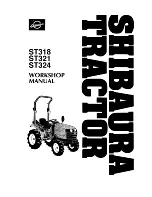 Предварительный просмотр 1 страницы Shibaura ST318 Workshop Manual