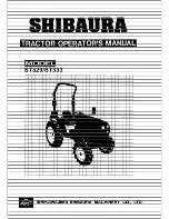 Shibaura ST329 Operator'S Manual preview