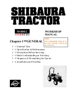 Preview for 2 page of Shibaura ST330 Workshop Manual