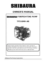 Предварительный просмотр 1 страницы Shibaura TF516MH-AB Owner'S Manual