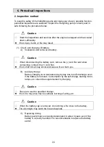 Предварительный просмотр 26 страницы Shibaura TF516MH-AB Owner'S Manual