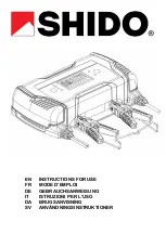 Shido DC 25.0 Instructions For Use Manual preview