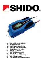 Shido DC 8.0 Instructions For Use Manual preview