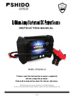 Shido EF16000-12 Instruction Manual preview