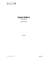SHIFT Cryptocurrency Digital BitBox User Manual preview