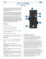 Shift Line FORCE User Manual предпросмотр