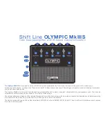 Предварительный просмотр 2 страницы Shift Line OLYMPIC MkIIIS User Manual