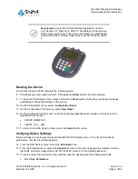 Preview for 6 page of SHIFT4 UTG Ingenico 3070 Manual