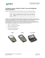 Preview for 13 page of SHIFT4 UTG Ingenico 3070 Manual