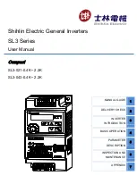 Preview for 1 page of Shihlin electric SL3 Series User Manual