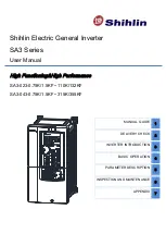 Shihlin SA3 Series User Manual preview