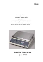 Предварительный просмотр 1 страницы Shimadzu B252KS Instruction Manual