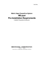 Предварительный просмотр 1 страницы Shimadzu iMLayer Installation Requirements