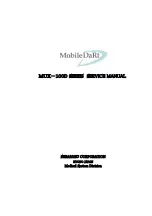 Shimadzu MUX-100D Service Manual preview