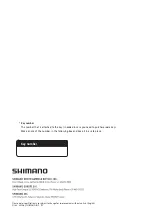 Предварительный просмотр 69 страницы Shimano Steps BM-E6000 Original Instructions Manual