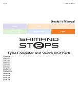 Shimano Steps EW-EN100 Dealer'S Manual предпросмотр