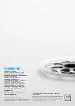 Preview for 1 page of Shimano BR-C501 Service Manual