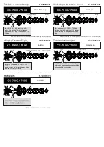 Предварительный просмотр 2 страницы Shimano CS-7900 Technical Service Instructions