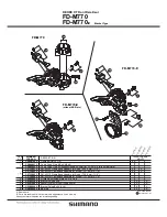 Предварительный просмотр 1 страницы Shimano DEORE XT FD-M770 Installation